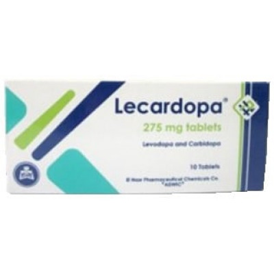 Lecardopa 275 mg ( Levodopa & carbidopa ) 10 tablets 